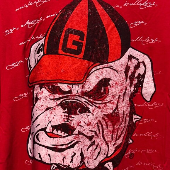 UGA University of Georgia Bulldogs Miss U Women's Tee Shirt, Large - Picture 2 of 2